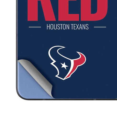 NFL Houston Texans Team Motto Galaxy Z Fold5 5G Skin